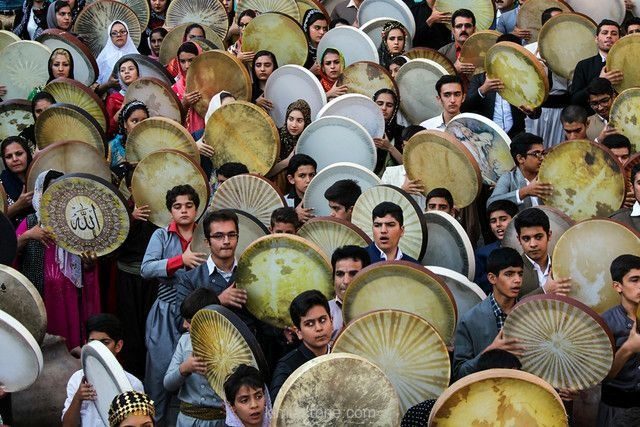 تشکیل بزرگترین گروه «مولودی خوانی« توسط خانه موسیقی پاوه