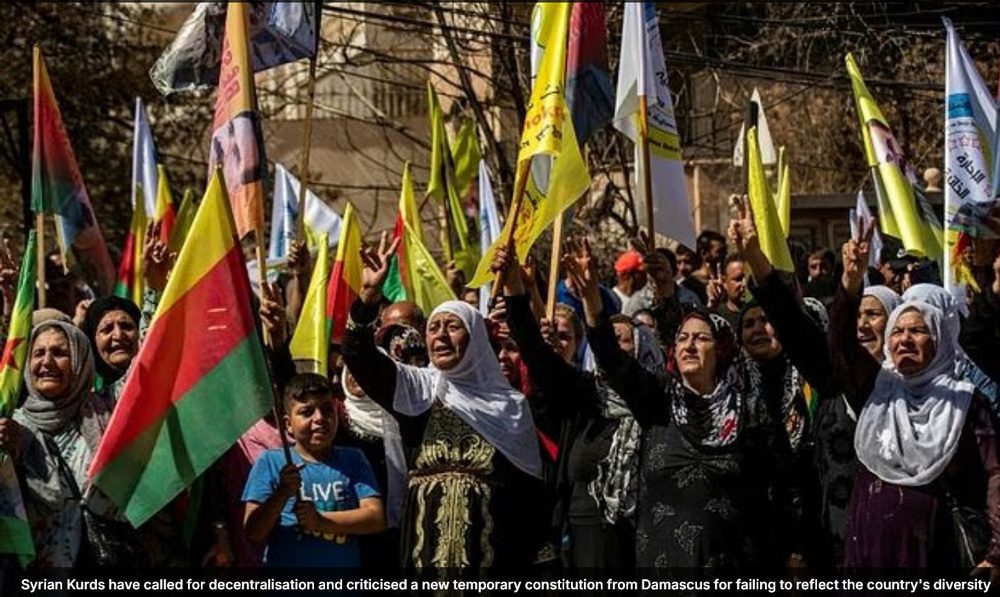 Eight Syrian Kurdish parties call for cancellation of the "Arab Belt" plan and restoration of historical Kurdish names