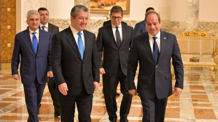 ناوەڕۆکی کۆبوونەوەی بارزانی و سیسی بڵاو کرایەوە
