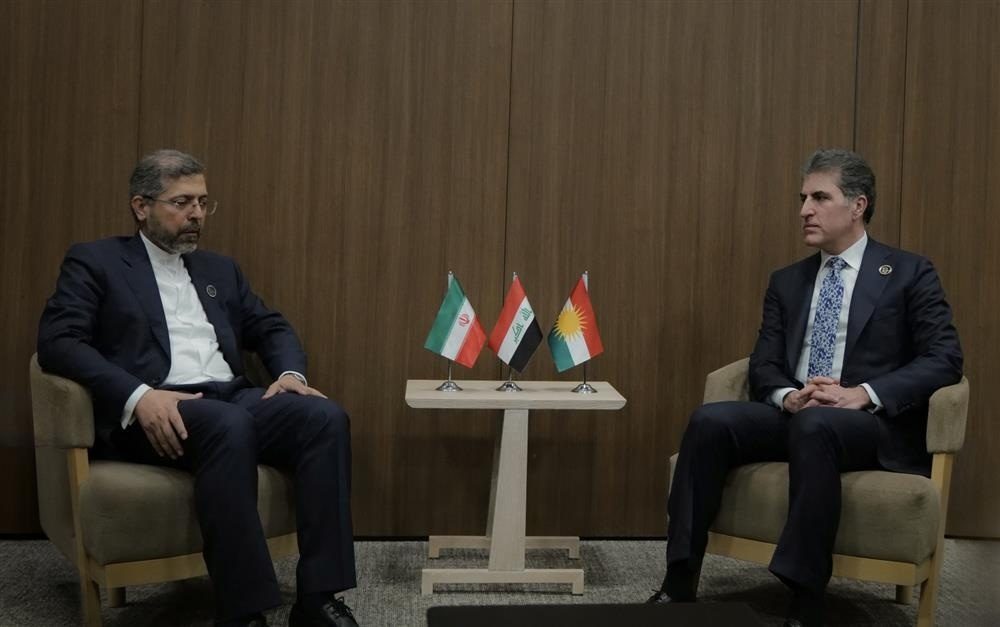نێچیرڤان بارزانی و جێگری وه‌زیری ده‌ره‌وه‌ی ئێران کۆ بوونەوە