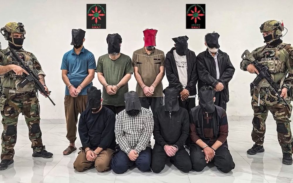 دەستگیر کردنی ۹ تیرۆریستی داعش لە هەرێمی کوردستان ڕاگەیێندرا