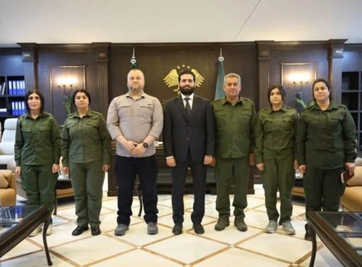 وەزیری ناوخۆی سووریا لەگەڵ فەرماندە باڵاکانی حەسەکە کۆ بوویەوە